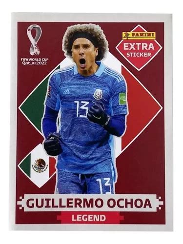 Guillermo Ochoa Figurinha Extra Legend Bord Base Copa Mercadolivre