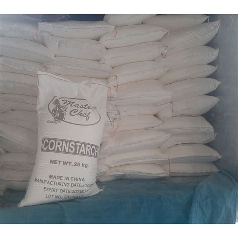 Cornstarch Master Chef 25kg Shopee Philippines