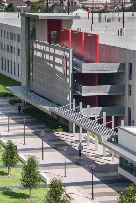 University of Houston Stadium Parking Garage in Houston, Texas