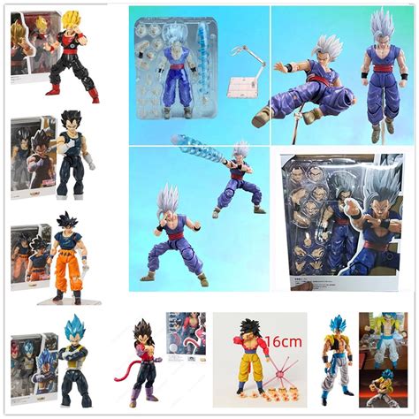 Articulado Vegeta 16cm Dragon Ball SHF Goku Super Saiyan PVC Action