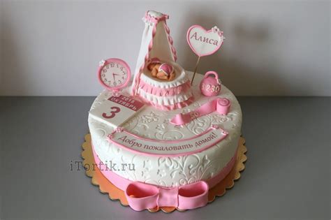 Торт на выписку из роддома