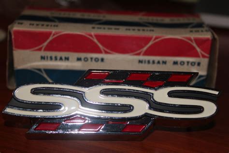 Rare Sss Emblem Datsun Datsun Nissan Motors Datsun