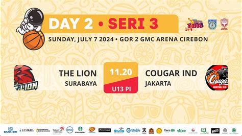 Gor Yba Tournament Summer The Lion Surabaya Vs Cougar Indonesia