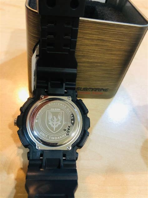 Jam Tangan Unit Tindakhas Utk Pdrm Version Men S Fashion Watches