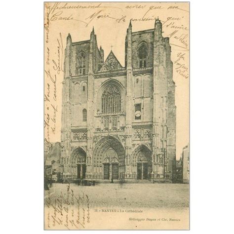 carte postale ancienne 44 NANTES Cathédrale 31 Cartes Postales