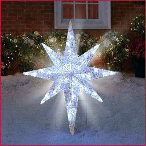 Lighted Star Of Bethlehem Outdoor Diy Projects Christmas Star