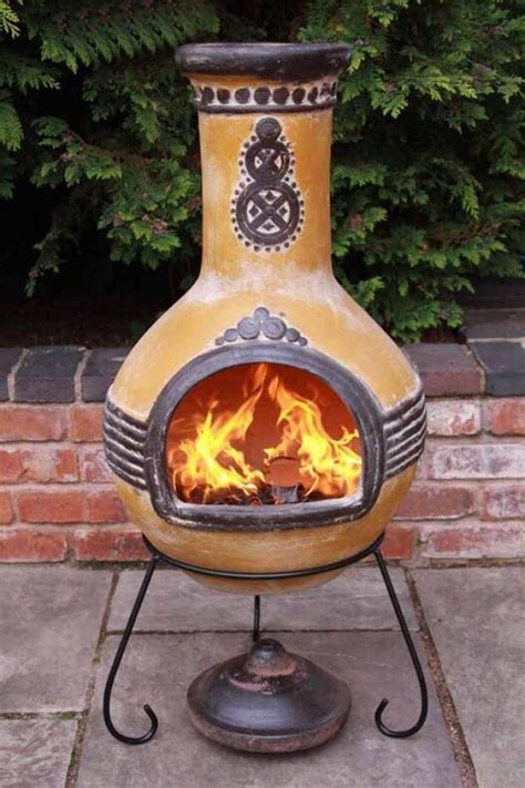 11 Best Chiminea Fire Pits For Your Backyard Clay Steel And More Hgtv