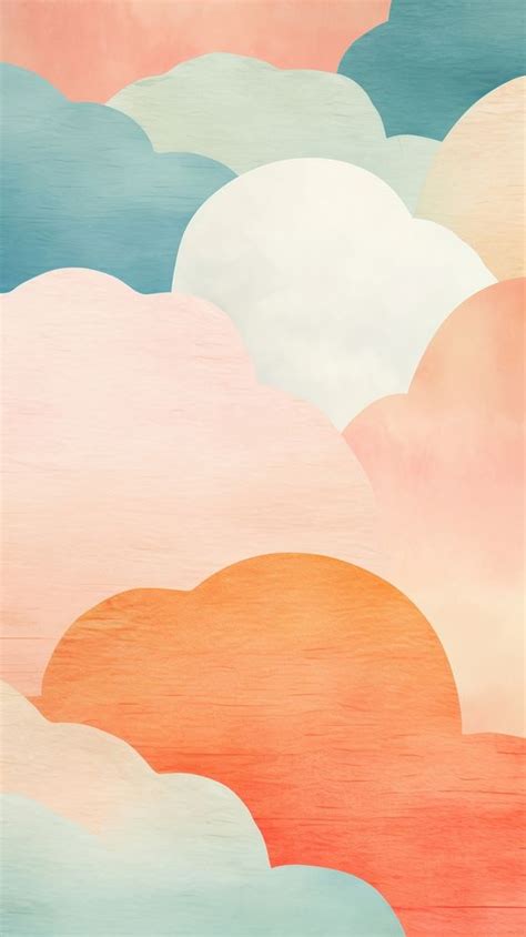 Cute sky abstract painting tranquility. | Free Photo Illustration - rawpixel