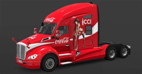 Kenworth T Skin Coco Cola Universal Truck Simulator Skins