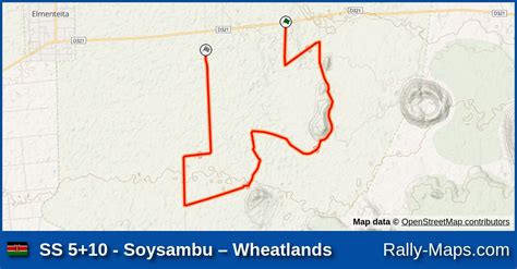 Ss Soysambu Wheatlands Stage Map Safari Rally Irc