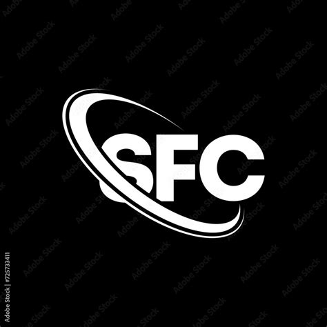 SFC logo. SFC letter. SFC letter logo design. Initials SFC logo linked with circle and uppercase ...