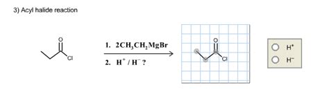 Three Reactions Between A Grignard Reagent And A Carbonyl Compound Are