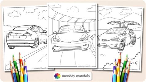 18 Tesla Coloring Pages Free Pdf Printables