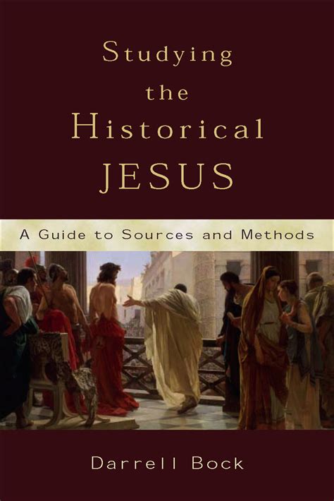 Studying The Historical Jesus A Guide To Sources And Methods Logos