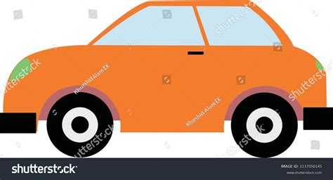 Cartoon Car 2d Animation City Cars Stock Vector (Royalty Free) 2137050145