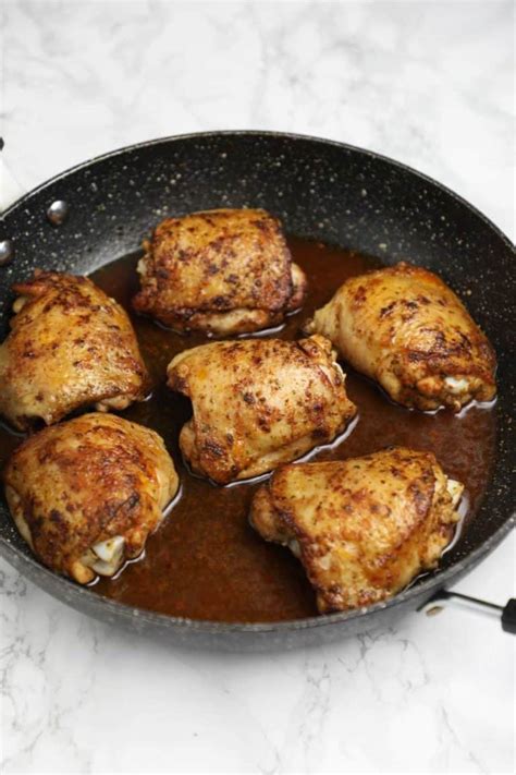 Stove Top Chicken Thighs Pan Seared Chicken Thighs Recipe Vibes