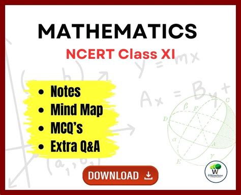 Sets Class 11 Notes And Mind Map