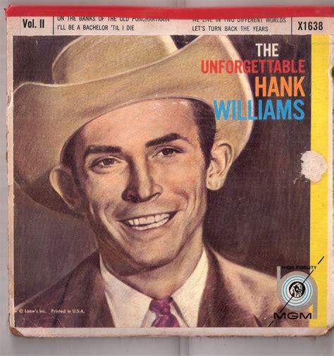 The Unforgettable Hank Williams Vol Ii Hank Williams