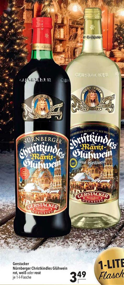 Gerstacker N Rnberger Christkindles Gl Hwein Rot Wei Oder Ros