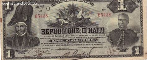 Haiti Currency, Gourde And Dollar