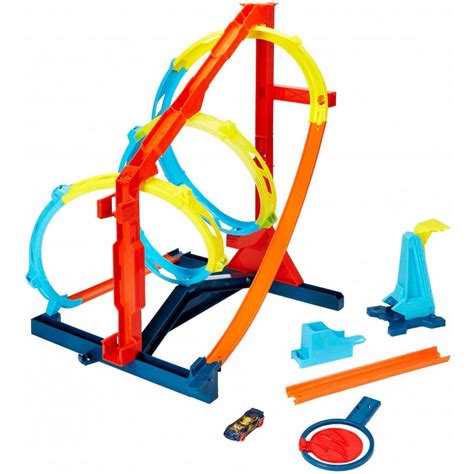 Комплект писта Hot Wheels Форма тирбушон eMAG bg