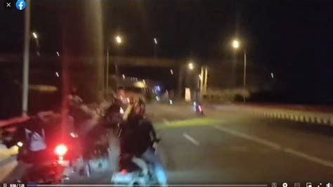 Berita Viral Polisi Bubarkan Aksi Balap Liar Di Ring Road Manado Hingga