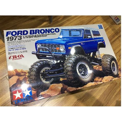 BNIB TAMIYA 1 10 RC FORD BRONCO 1974 CR 01 CRAWLER Hobbies Toys