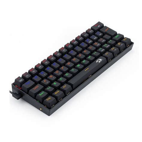 TECLADO MECANICO USB GAMER LAKSHMI RAINBOW SWITCH RED REDRAGON K606R ...