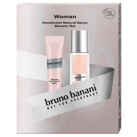 Bruno Banani Zestaw Woman Dezodorant W Atomizerze 75ML Żel Pod