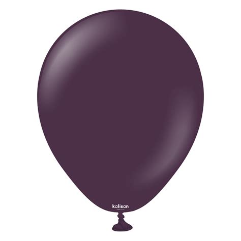 Balony Lateksowe Plum Fioletowy Cm Szt Flowballoons