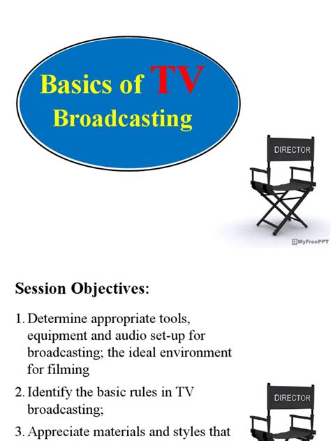 Basics of TV Broadcasting | PDF | Camera | Lighting