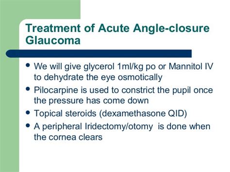 Acute Angle Closure Glaucoma