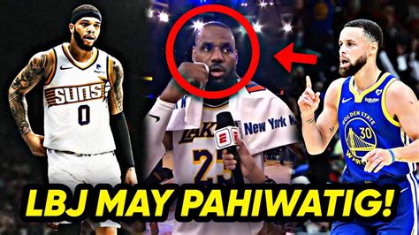 Lebron May Pahiwatig Sa Lakers Curry Kailangan Ng Tulong Miles