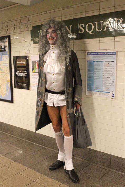 Half Naked Commuters Stun Tourists By Travelling On Trains With No Pants The Mirror