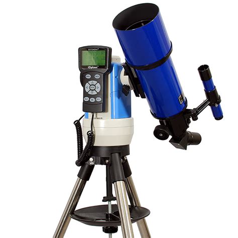 New Blue 80mm Ioptron Computerized Refractor Telescope Ebay