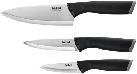 Набір ножів Tefal Сomfort 3 предмети для овочів 9 см + 12 см шеф-кухаря ...