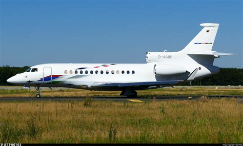 D Agbf Dassault Falcon X Vw Air Services Barni Jetphotos