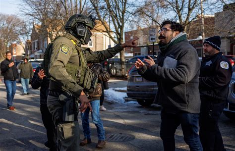 Border Patrol Cmdr. Gregory Bovino and agents back in Chicago