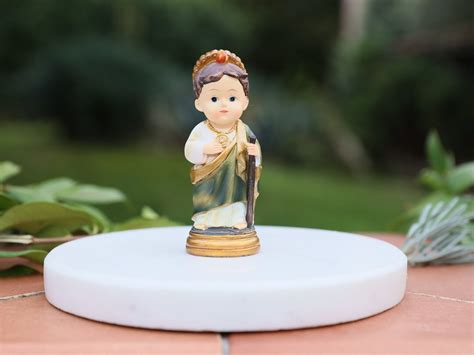 St. Jude Thaddeus Statue a Symbol of Faith and Hope Handcrafted for Catholic Kids and Collectors ...