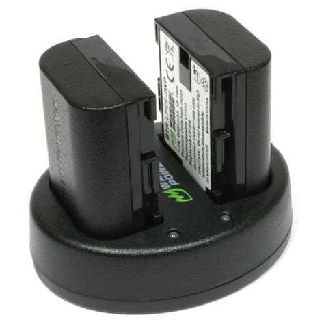 Wasabi Power Battery 2 Pack And Dual Charger For Canon LP E6 LP E6N