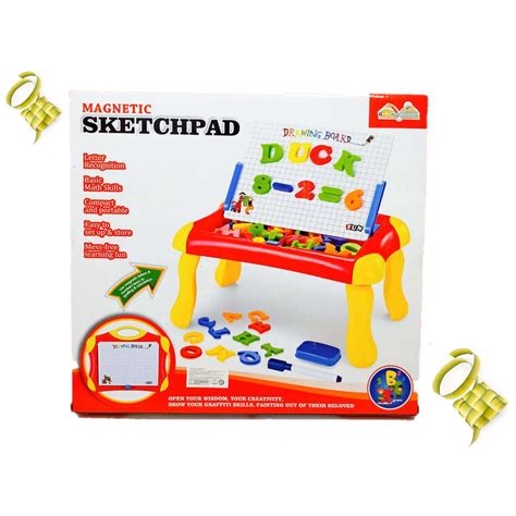 Jual Syariah Toys Mainan Edukasi Papan Tulis Magnetic Learning Board