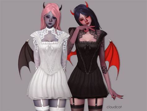 0 Angel Set Cloudcat In 2024 Sims 4 Mods Clothes Sims 4 Sims