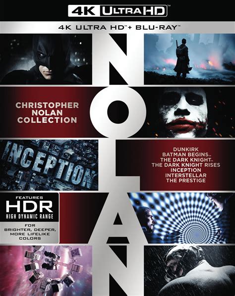 Christopher Nolan Collection K Ultra Hd Blu Ray Blu Ray Best Buy