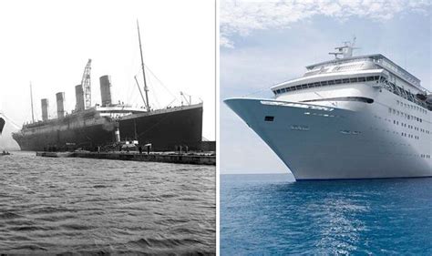 Insane True Size Of Titanic Compared To Modern Cruise Ships Revealed