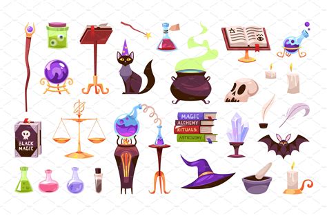 Magic tools. Wizards equipment and – MasterBundles
