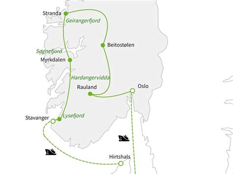 Dagprogramma Hoogtepunten Van Noorwegen Askja Reizen