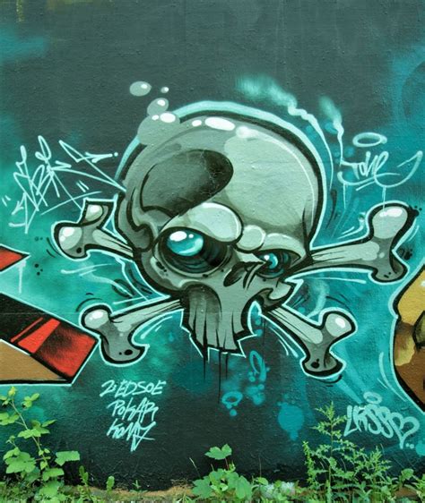 Pin Von David Artdian Auf Skull In Graffiti Bilder Graffiti