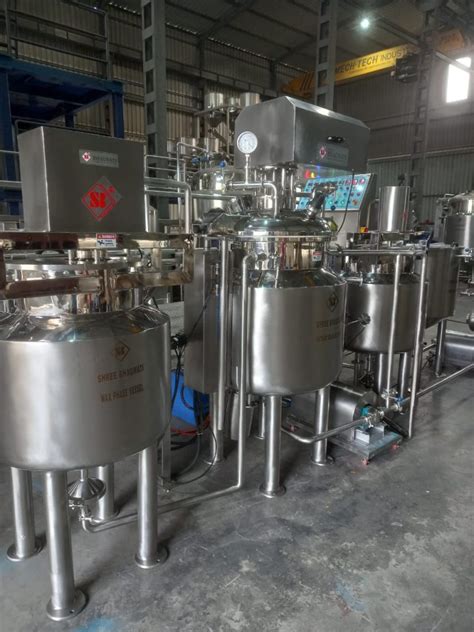 Ointment Cream Lotion Gel Manufacturing Plant Making Machines