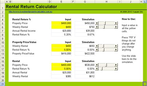 Fha Rental Income Calculation Worksheet