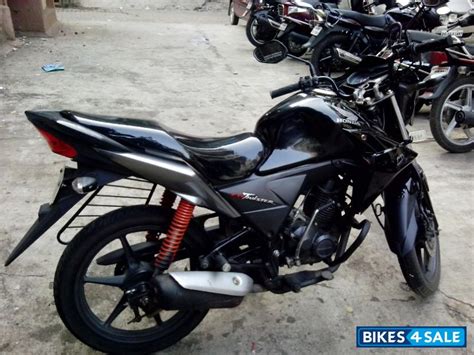 Used 2012 model Honda CB Twister for sale in Ahmedabad. ID 116278. Black colour - Bikes4Sale